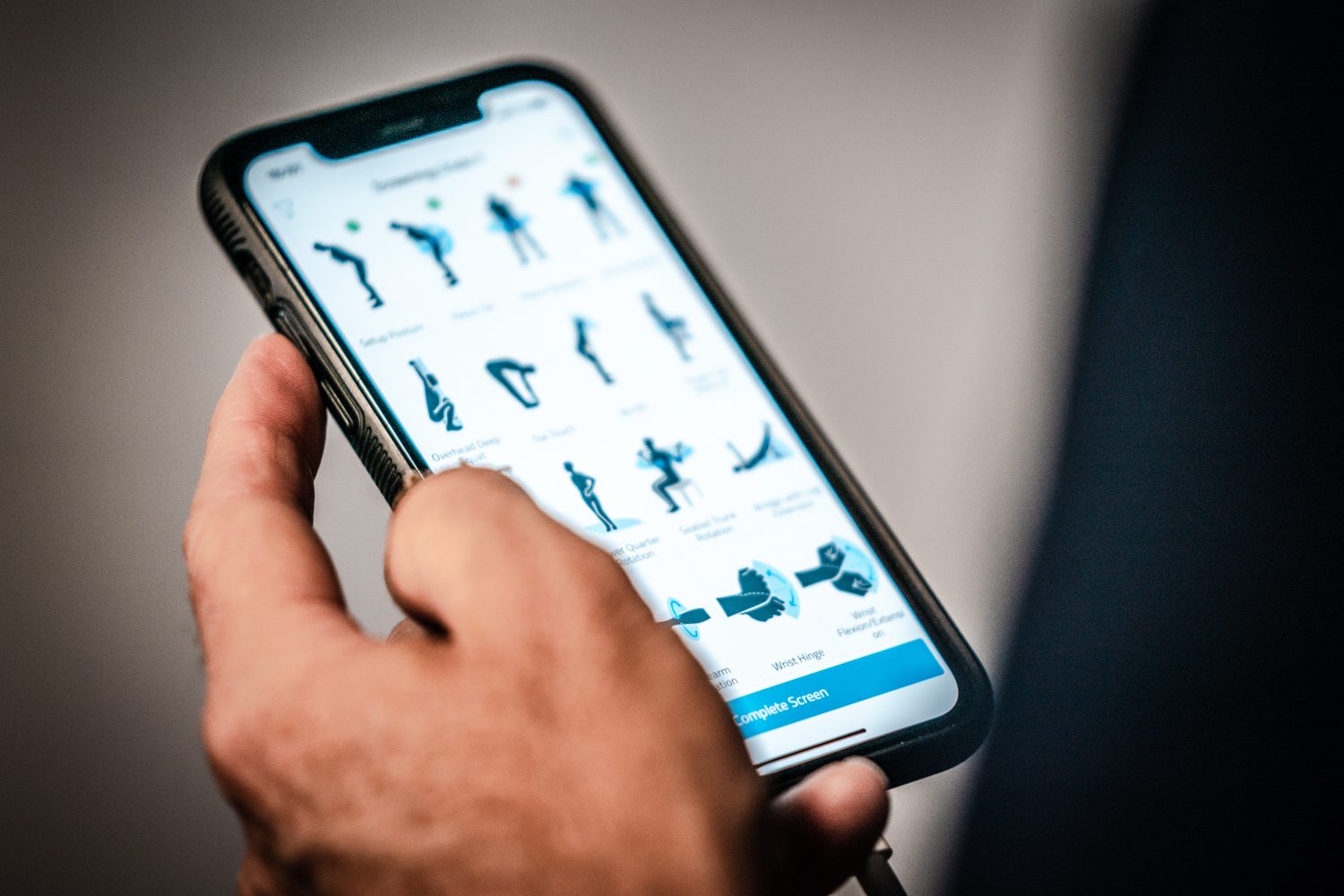 TPI golf movement screening assessment