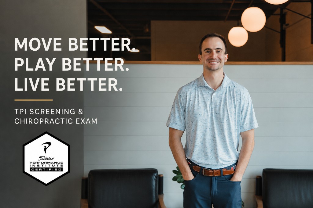 Dr. Jeremiah Cox — Move Better. Play Better. TPI Screening & Chiropractic Exam